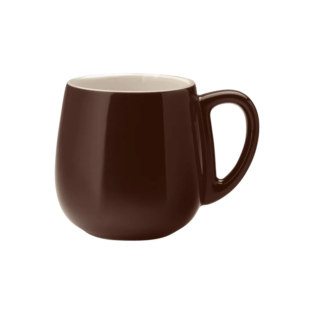 Steelite UCT9027 China Mug – 15 oz Brown Porcelain, 5.25" × 4.0" × 4.0" - 1 Dozen