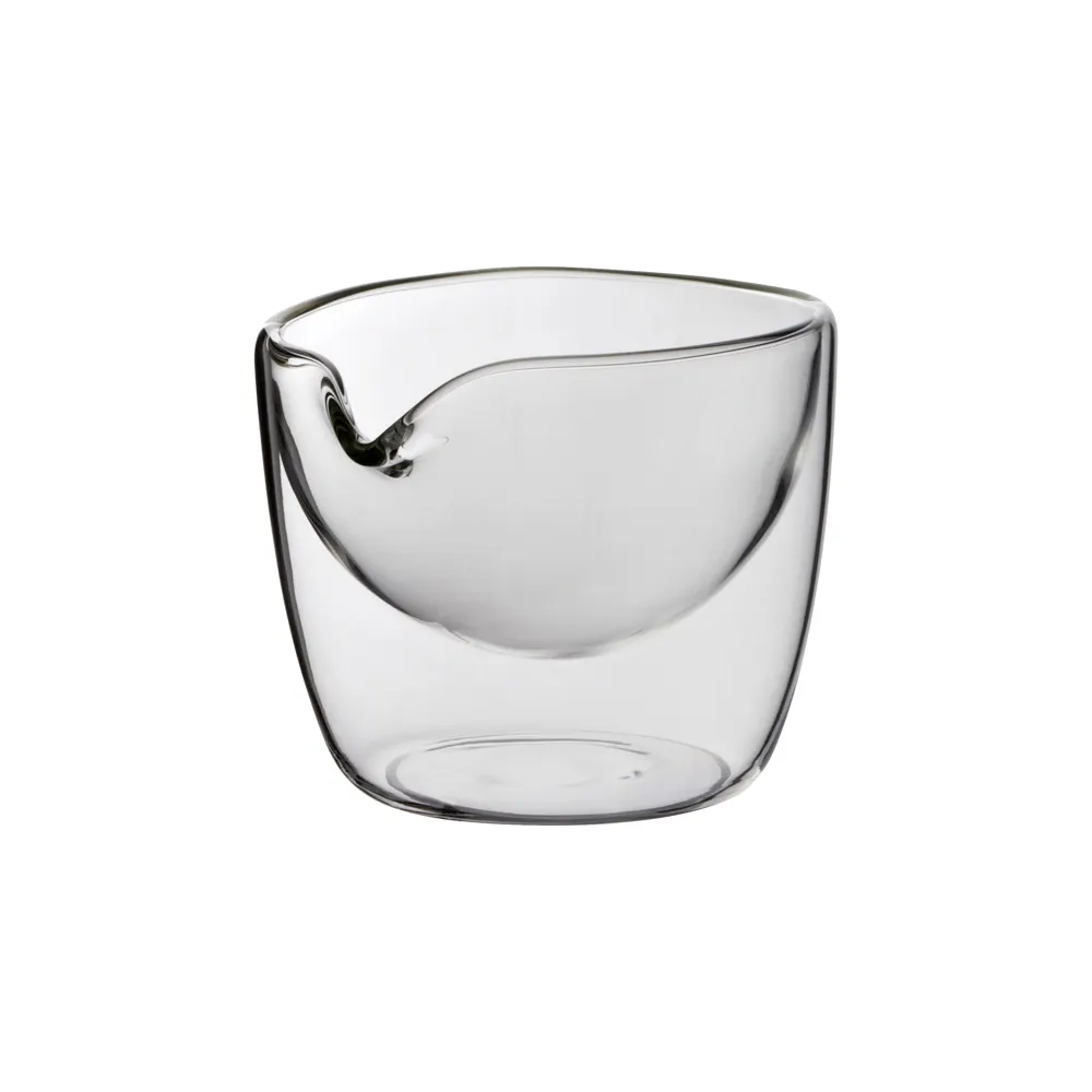 Steelite UR90046 Double-Walled Jug, 3 oz Clear Soda Lime, 2-1/2″ H x 2⅞″ W x 3″ D x 2⅜″ B, 6/Case