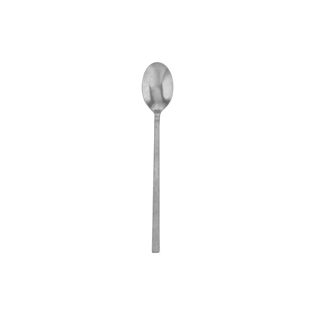 Steelite WL0904FST Iced Tea Spoon, 7-5/8" Length, 18/10 Stainless Steel, Fieldstone, - 1 Dozen