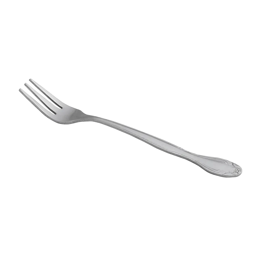 Steelite WL1115 - 5-7/8" Cocktail Oyster Fork, 18/0 Stainless Steel, Walco Barclay Design - 1 Dozen