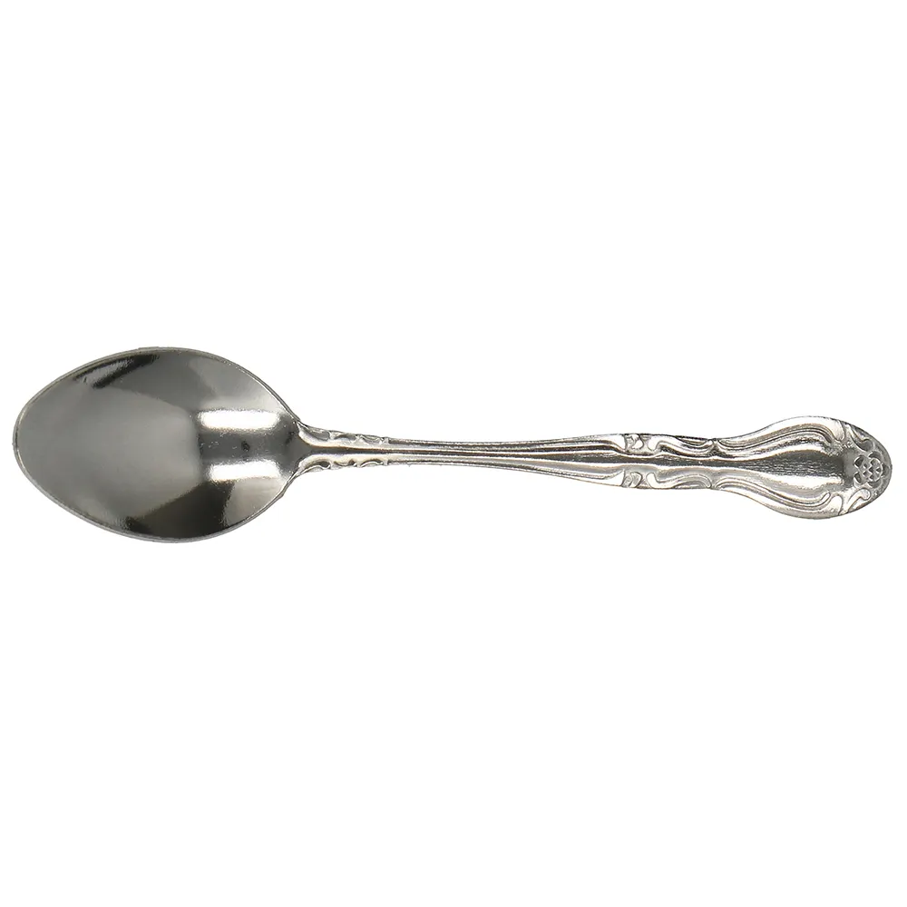 Steelite WL1129 Demitasse Spoon, 4-3/4", 18/0 Stainless Steel, Walco Barclay - 1 Dozen