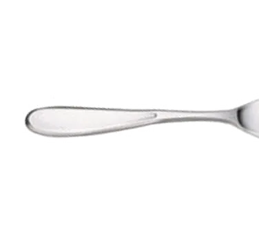 Steelite WL2001 - Stainless Steel Teaspoon, 6" Forged Handle, 18/10 Brushed Pewter Finish - 1 Dozen