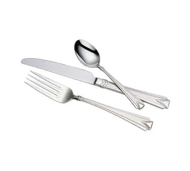 Steelite WL2603 - 8-3/8" Crown Tablespoon, 18/10 Stainless Steel, Mirror Finish Outside, 1 Dozen