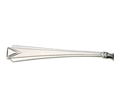 Steelite WL2604 Iced Tea Spoon, 7-1/4" Diamond Crown 18/10 Stainless Steel Frost Finish - 1 Dozen