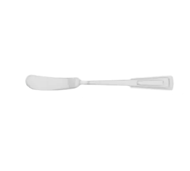 Steelite WL3110 Butter Spreader, 6 3/4" Length, 420 Stainless Steel, Chanteclair™ Finish - 1 Dozen