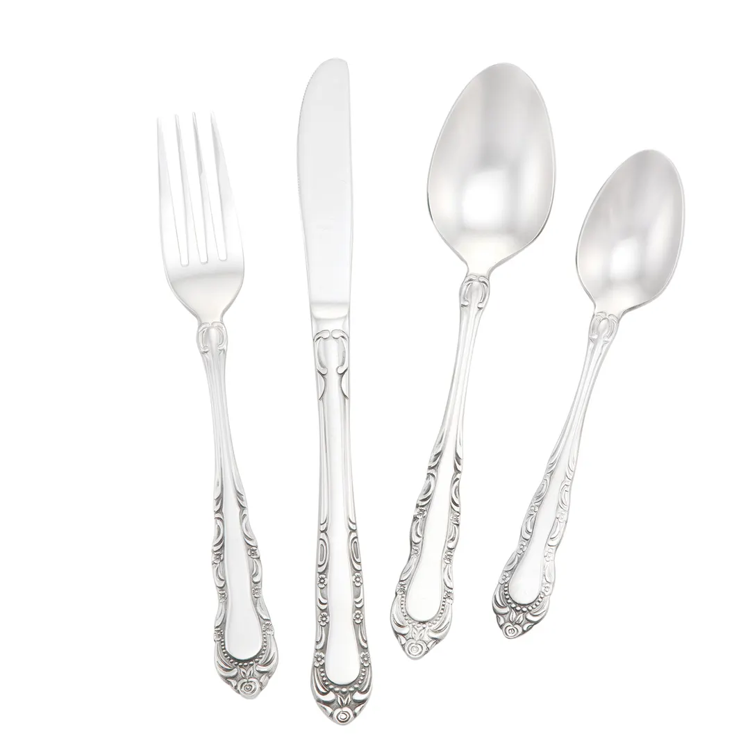 Steelite WL3812 - Deluxe 6-1/8" Soup & Bouillon Spoon, 18/0 Stainless Steel, Heavy - 1 Dozen