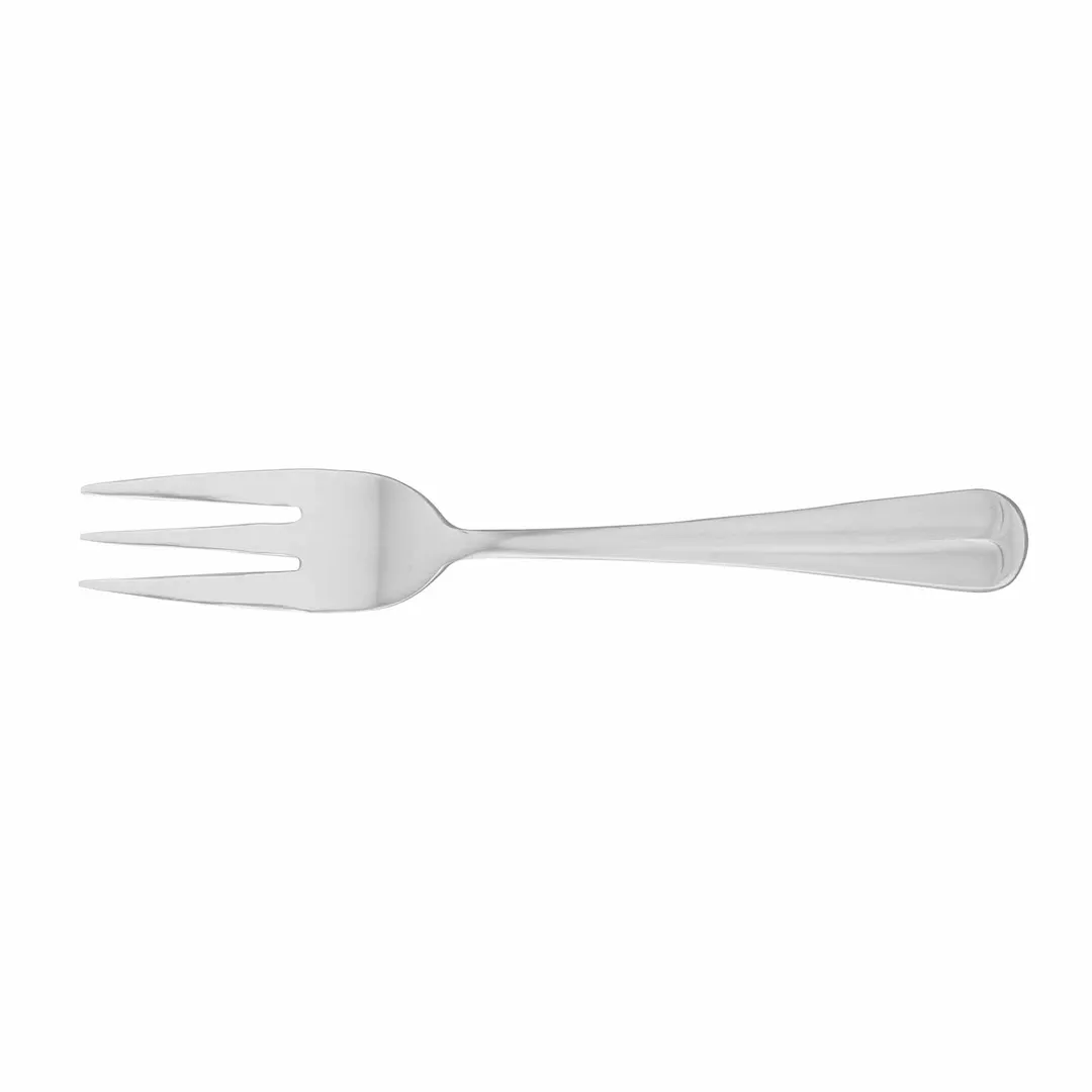 Steelite WL5106 Salad Fork, 6-1/8" 3‑Tine, 18/0 Stainless Steel Walco Royal Bristol Finish - 1 Dozen