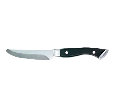 Steelite WL670527 Steak Knife – 10-1/4" O.L., 4-7/8" Blade, Tang, Delrin™ Handle, DINA - 1 Dozen