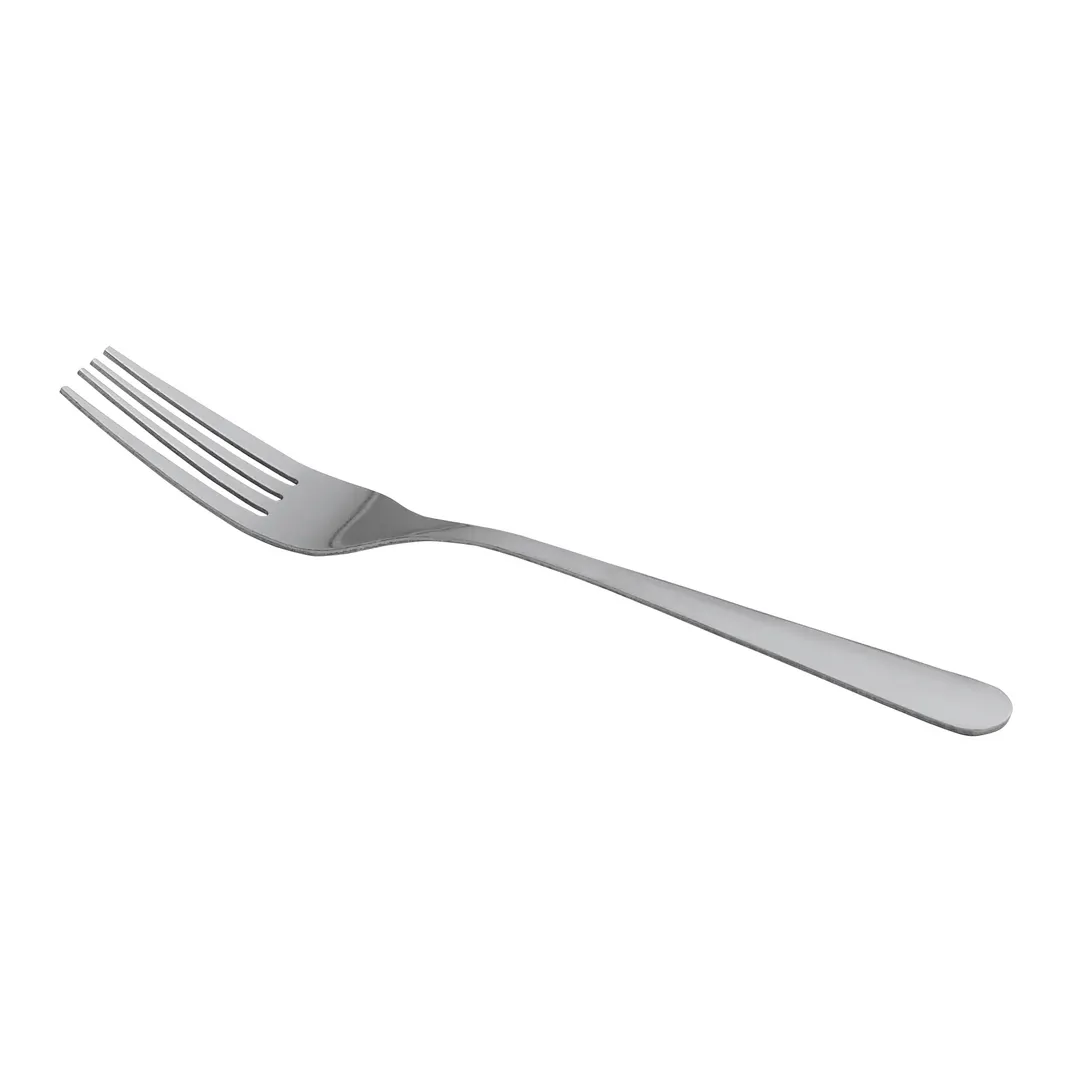 Steelite WL7205 Dinner Fork, 7" Medium Weight, 18/0 Stainless Steel, Walco Windsor Finish - 1 Dozen