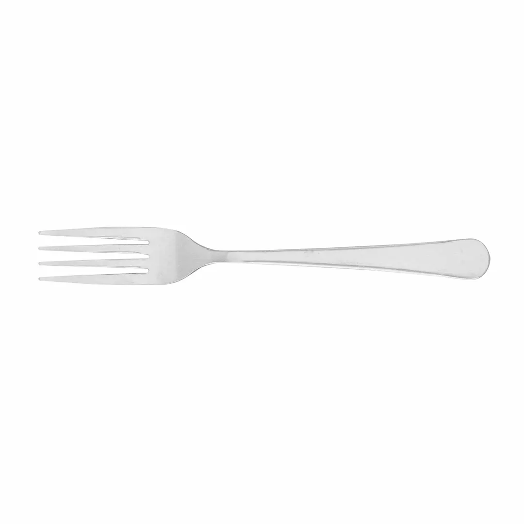 Steelite WL7205 Dinner Fork, 7" Medium Weight, 18/0 Stainless Steel, Walco Windsor Finish - 1 Dozen