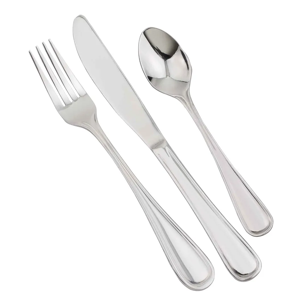 Steelite WL7945 - 9" Dinner Knife, One-Piece 420 Stainless Steel, Walco Balance 8-9" - 1 Dozen