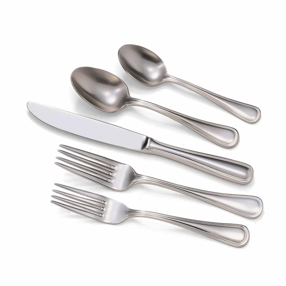 Steelite WL8105 Dinner Fork, 7½", 18/10 Stainless Steel, Brushed Satin Finish Napa Style - 1 Dozen