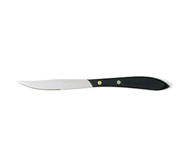 Steelite WL870527 - Steak Knife, Stamped Stainless Steel Blade, 4" Blade, Plastic Handle - 1 Dozen