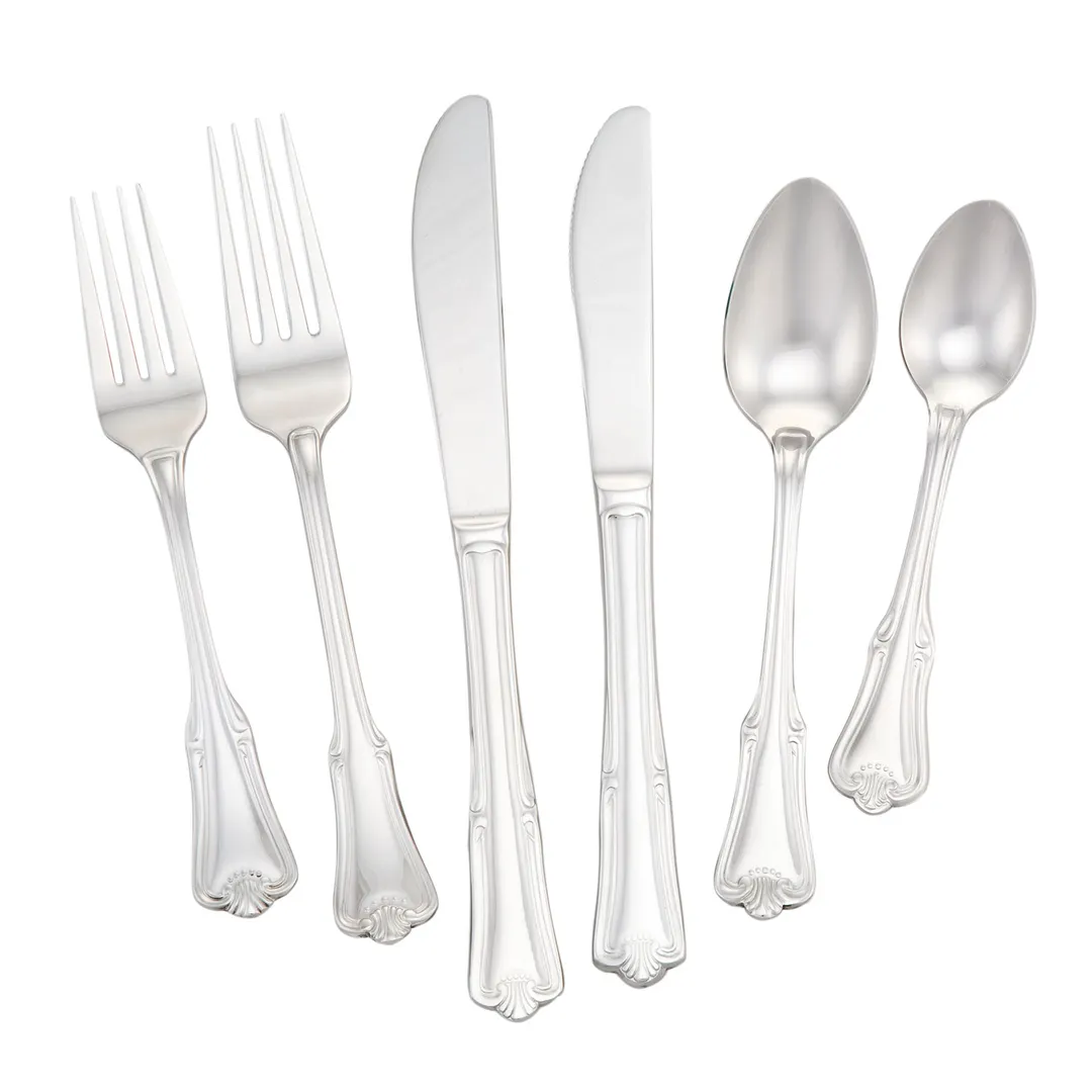 Steelite WL9015 - Heavy Weight 5" Cocktail Oyster Fork, 18/0 Stainless Steel - 1 Dozen