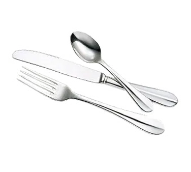 Steelite WL9403 Tablespoon Spoon - 8-3/8" 18/10 Stainless Steel, 7"-8" Length - 1 Dozen