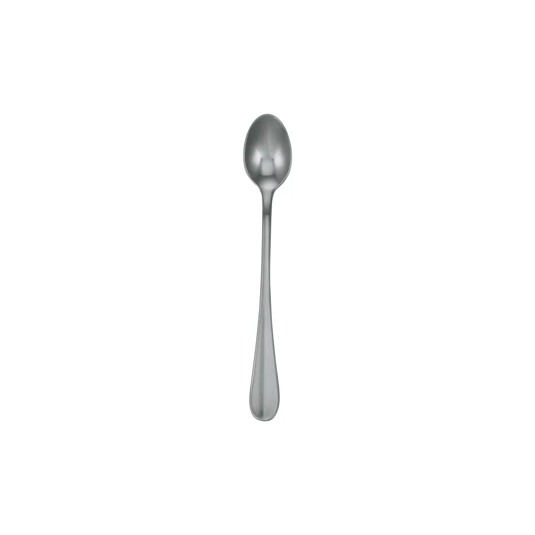 Steelite WL9404FST Iced Tea Spoon, 7-1/4" 18/10 Stainless Steel Fieldstone Finish - 24/Case