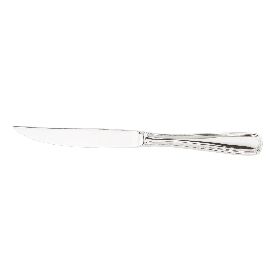 Steelite WL9622 - 9-¼" Steak Knife, 8-9" Steel Handle, 420 Blade, Walco 18/10 Finish - 1 Dozen