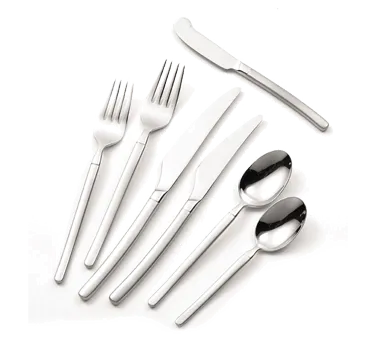 Steelite WLS2504 Iced Tea Spoon, 7-1/4" Forged Handle, 18/10 Stainless Steel Frost Finish - 1 Dozen