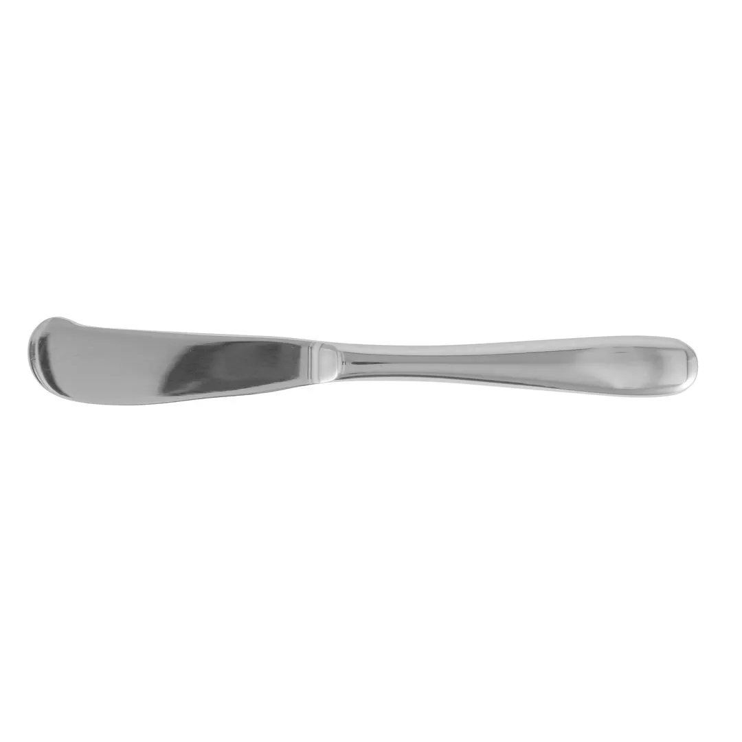 Steelite WLVAC11 Butter Knife, 6-3/4" Handle, 18/10 Stainless Steel, Vacanza Finish - 1 Dozen
