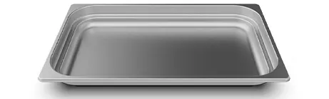 UNOX TG116 Stainless Steel Drip Tray for Vacuum-Packing, Heavy-Duty 12" × 8" Size, Food-Safe