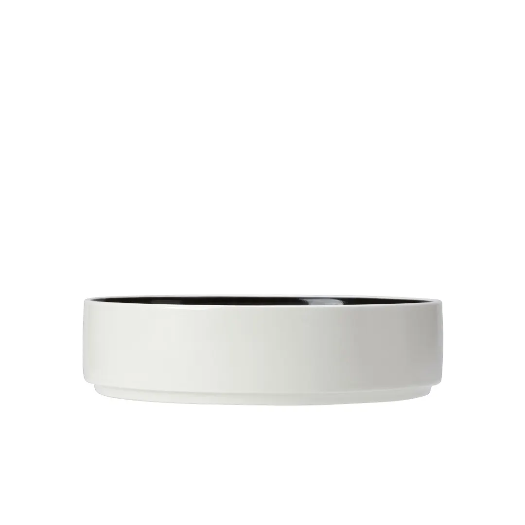 Steelite 12050559 - 8" Round Ceramic Bowl, 1.375 Qt (44 Oz) Nyx Alumina China, Stacking - 1 Dozen