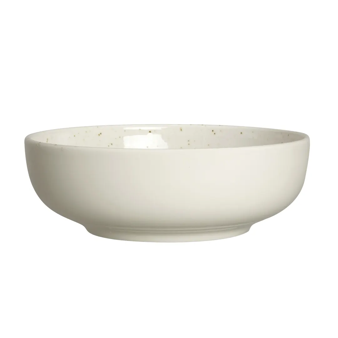 Steelite 12150484 - 7" Round 1.125 Qt 36 oz Amari Pepper China Bowl, Alumina Vitrified - 1 Dozen