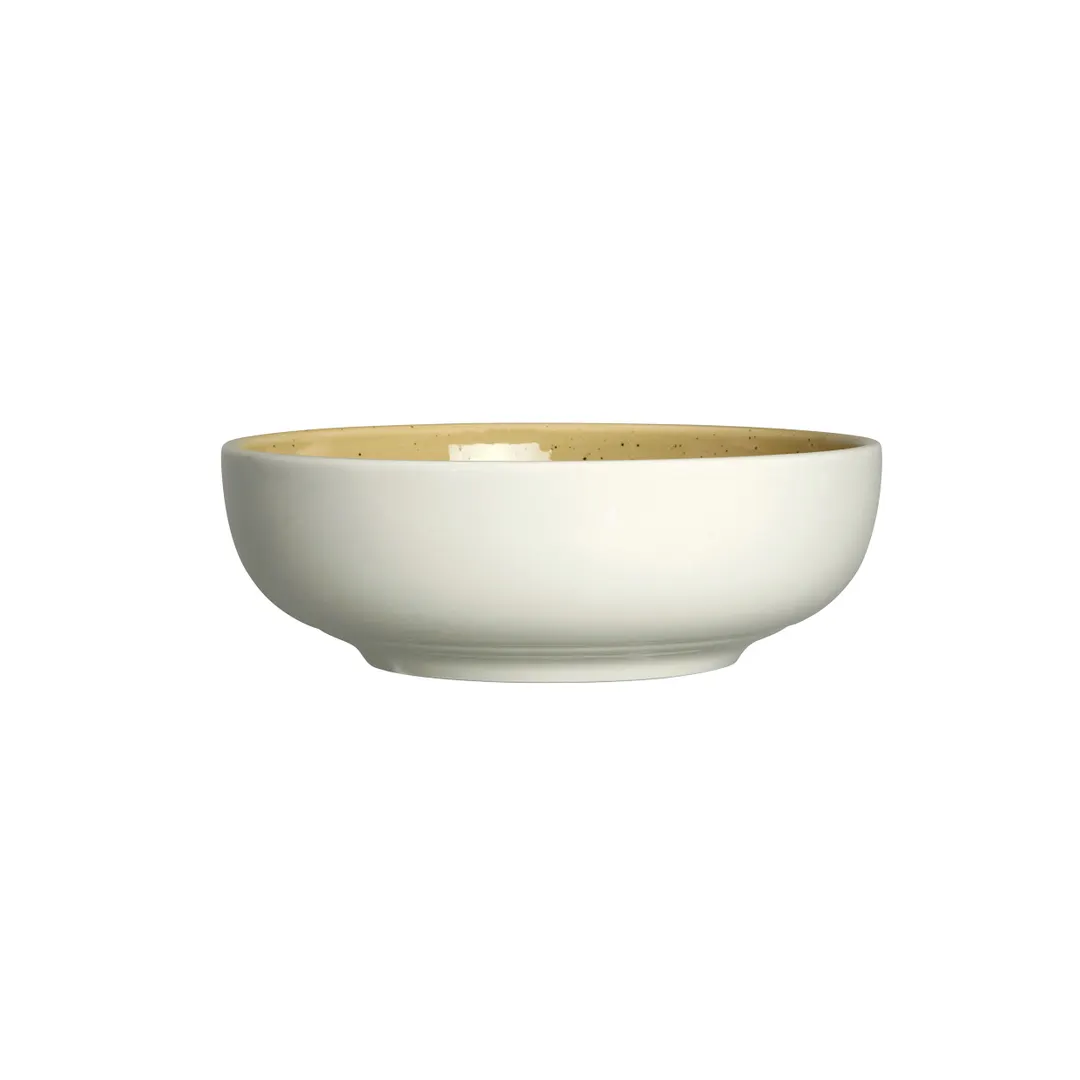 Steelite 12160484 - 7" Round 1.125 Qt 36 Oz Alumina Vitrified China Bowl Amari Dijon - 1 Dozen
