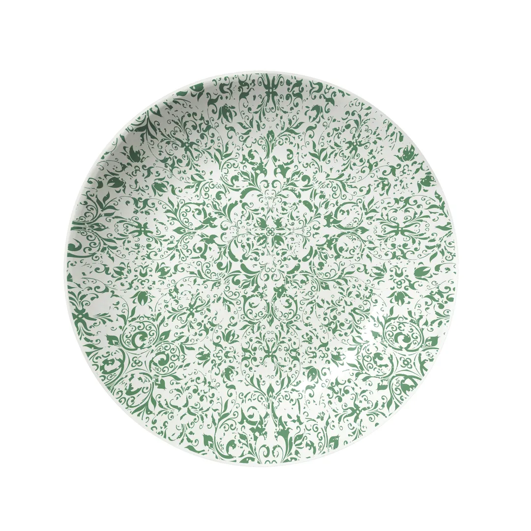 Steelite 17650569 Taste Coupe Bowl, 1.375 Qt 10" Round Legacy Teal China, Oven Safe 530°F - 1 Dozen