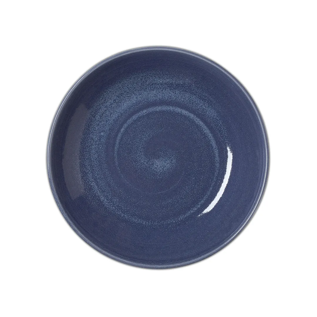 Steelite 17770569 Coupe Bowl, 10" 1.375 Qt Bluestone Ceramic Round Oven Safe to 530°F - 1 Dozen