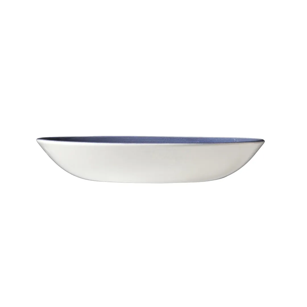 Steelite 17770569 Coupe Bowl, 10" 1.375 Qt Bluestone Ceramic Round Oven Safe to 530°F - 1 Dozen