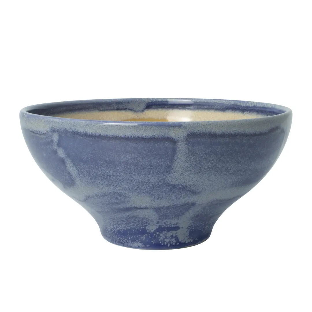 Steelite 17800541 Tulip Bowl, 7" Round Ceramic, General Use, 1.125 Qt Bluestone Finish - 1 Dozen