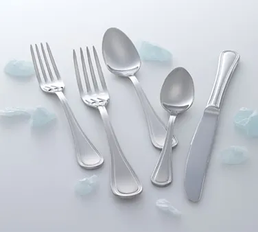 Steelite 5302S023 Dessert Fork, 7-1/4" Salad/Dessert, 18/10 Stainless Steel, WNK Finish - 1 Dozen