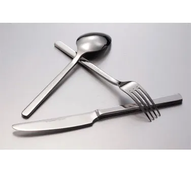 Steelite 5369S023 Dessert Fork, 7-1/4" 18/10 Stainless Steel, WNK Finish, Silhouette - 1 Dozen