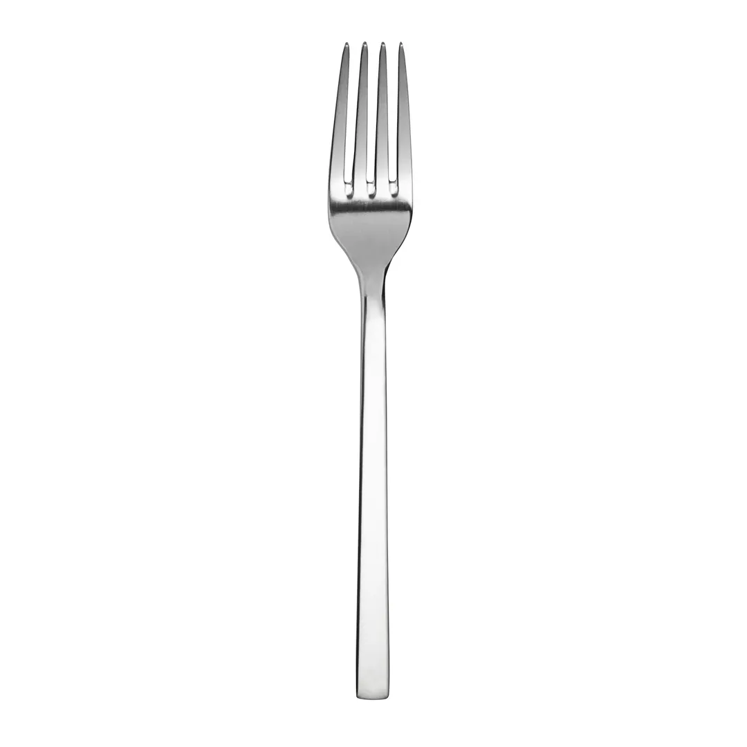 Steelite 5369S023 Dessert Fork, 7-1/4" 18/10 Stainless Steel, WNK Finish, Silhouette - 1 Dozen