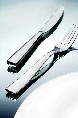 Steelite 5502J061 - La Tavola 9-1/4" Serving Spoon, 18/10 SS Non‑Insul. Handle - 1 Dozen
