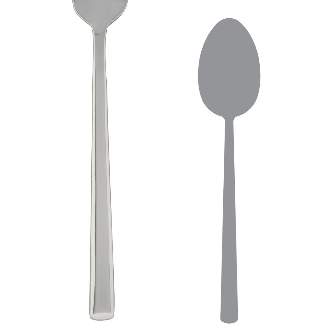 Steelite 5506J061 Serving Spoon 9-1/4" 18/10 Stainless Steel La Tavola Non-Insulated Handle - 1 Dozen