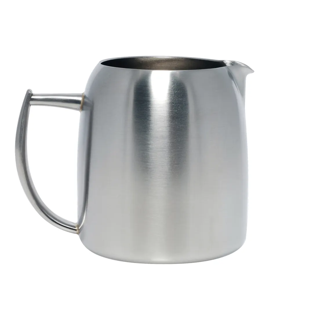Steelite 5600J108 Creamer Pitcher, 8 Oz Stainless Steel, 2.953" Height, La Tavola Holloware Design