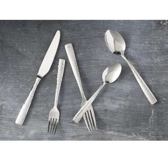 Steelite 5729SX061 Solid Serving Spoon, 9" Length, One‑Piece Stainless Steel Handle - 1 Dozen
