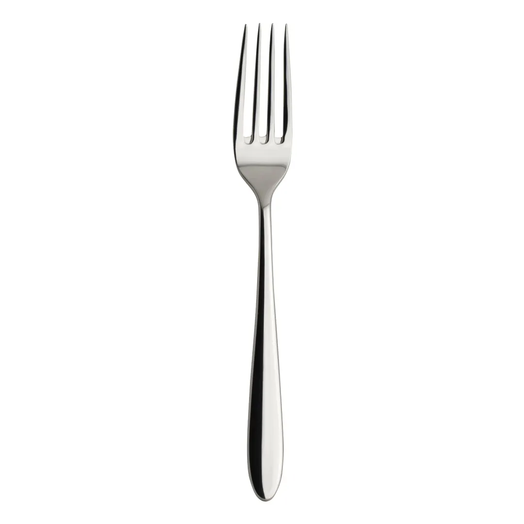 Steelite 5746SX023 Dessert Fork - 7" Stainless Steel Folio Flatware Whitfield Design - 1 Dozen