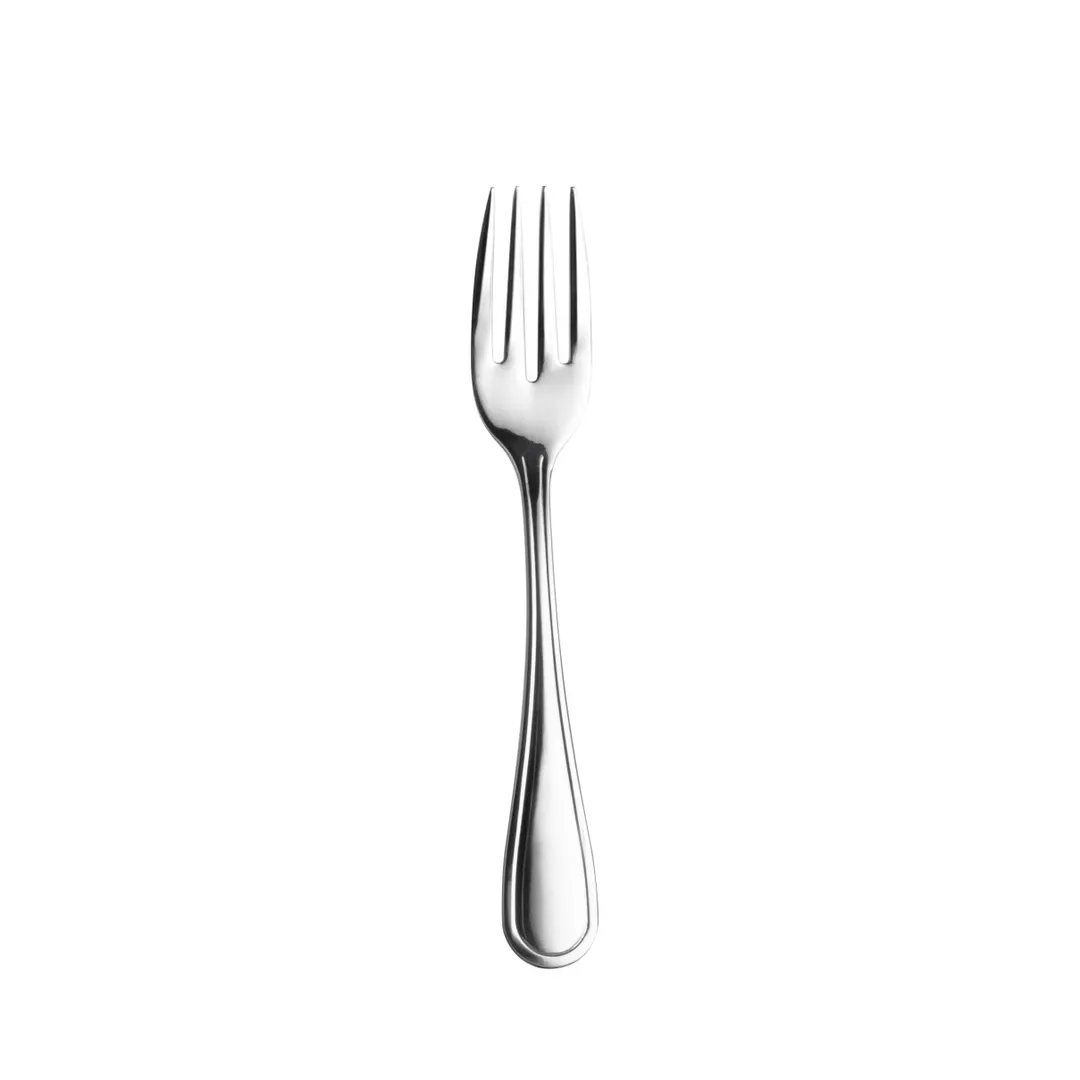 Steelite 5751SX023 - Dessert Fork, 6.5" 18/0 Stainless Steel, Varick Finish - 1 Dozen