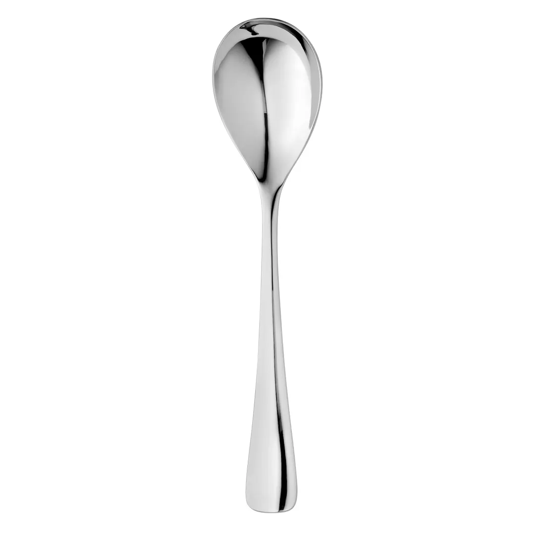 Steelite 5971SX061 - 10" Serving Spoon, 18/10 Stainless Steel Handle, 9-10" Length - 1 Dozen