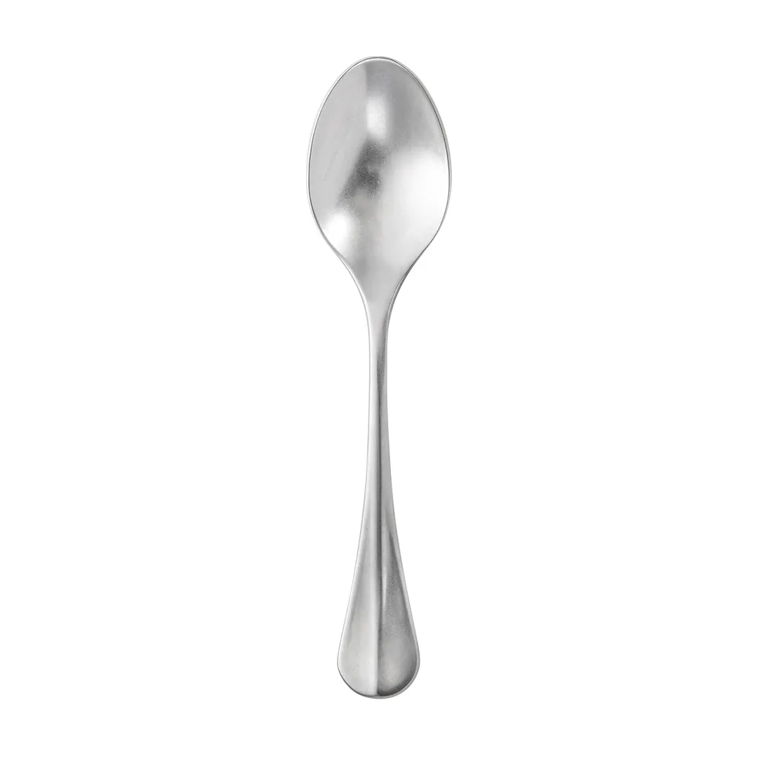 Steelite 5975SX061 - 9-1/4" Serving Spoon, 18/10 Stainless Steel Non‑Insulated Handle - 1 Dozen