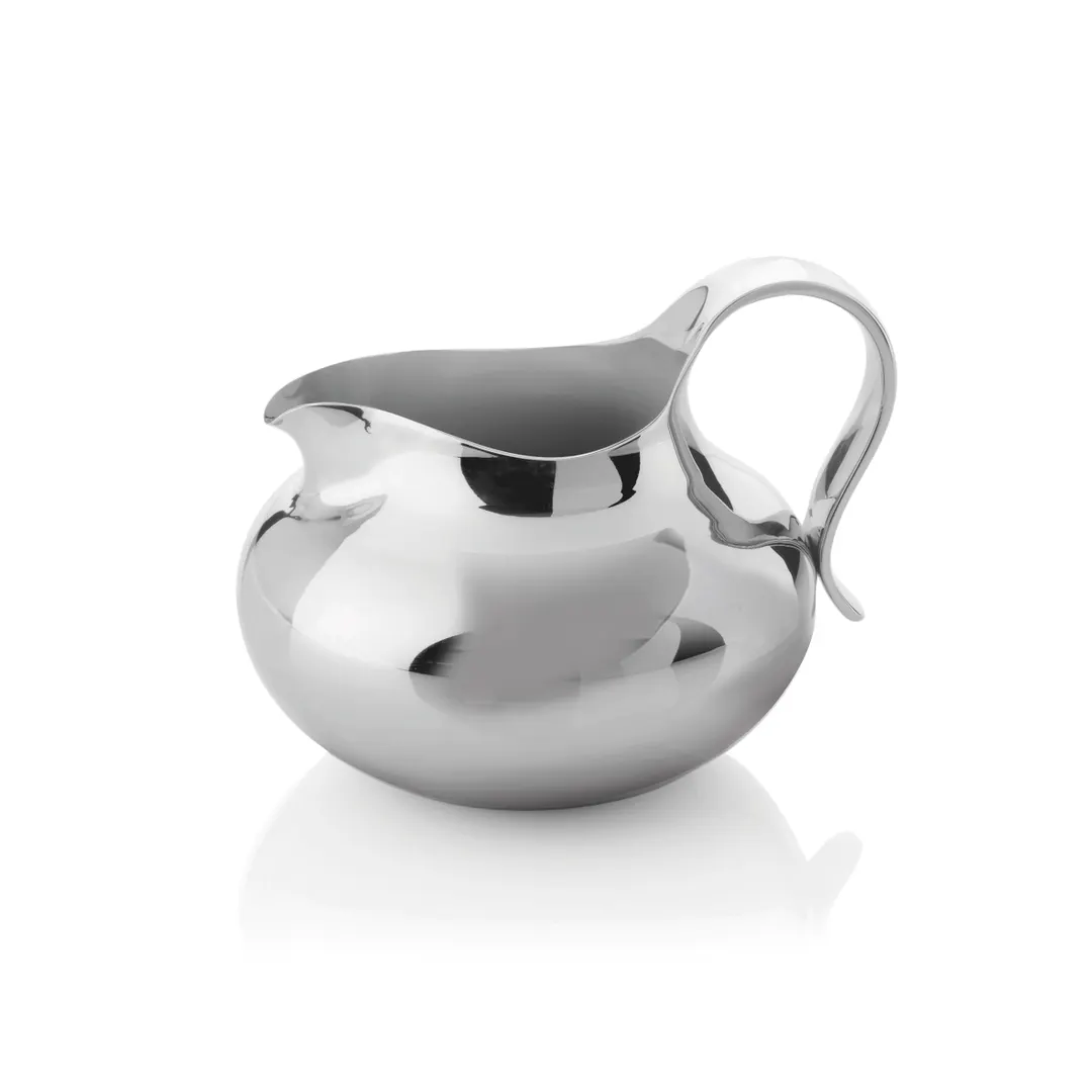 Steelite 5977RW015 Creamer Pitcher - 5.0 oz, 3.125" x 2.75" Drift, 18/10 Stainless Steel, R. Welch