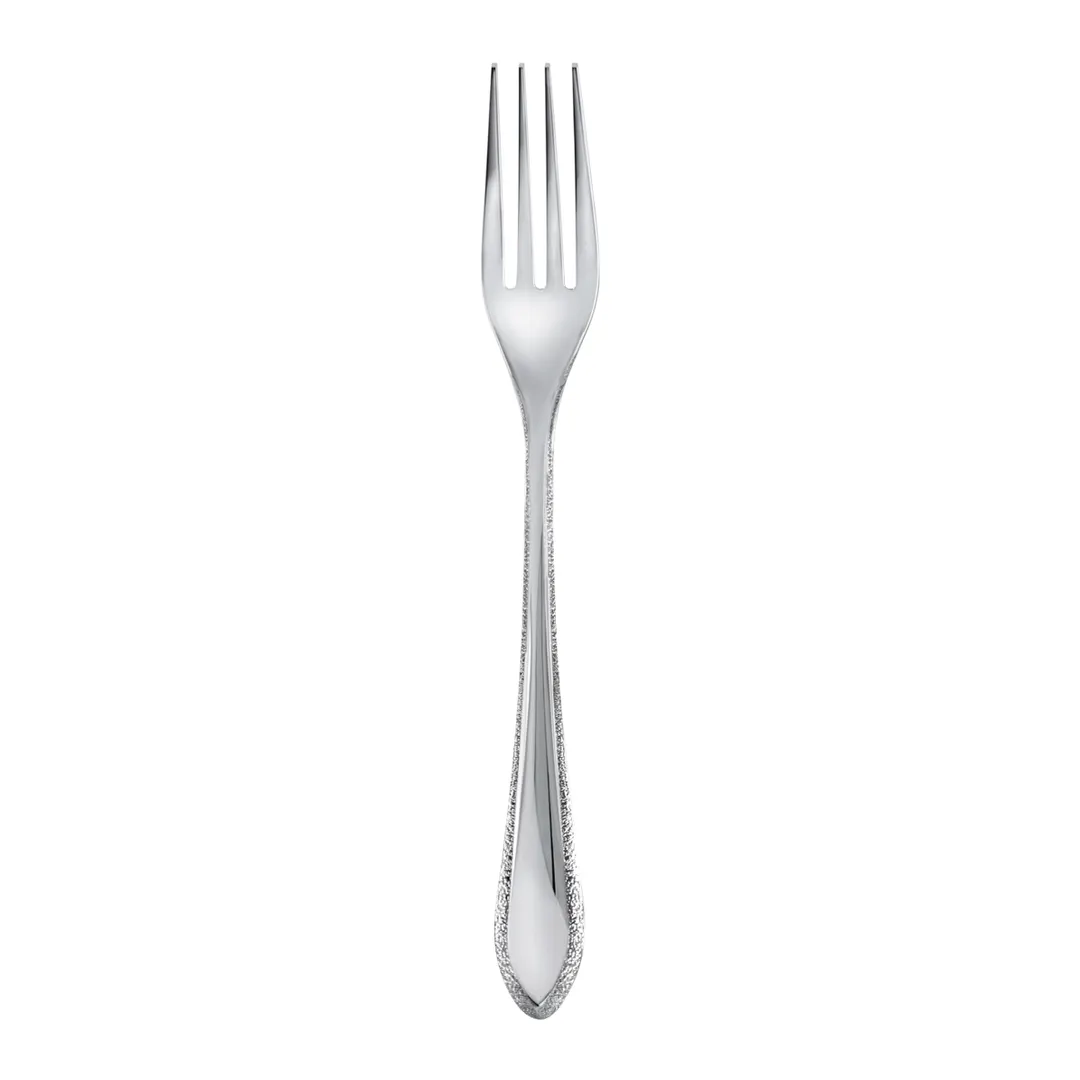 Steelite 6039SX023 Dessert Fork, 7.125" Kemble Texture, 18/10 Stainless Steel - 1 Dozen