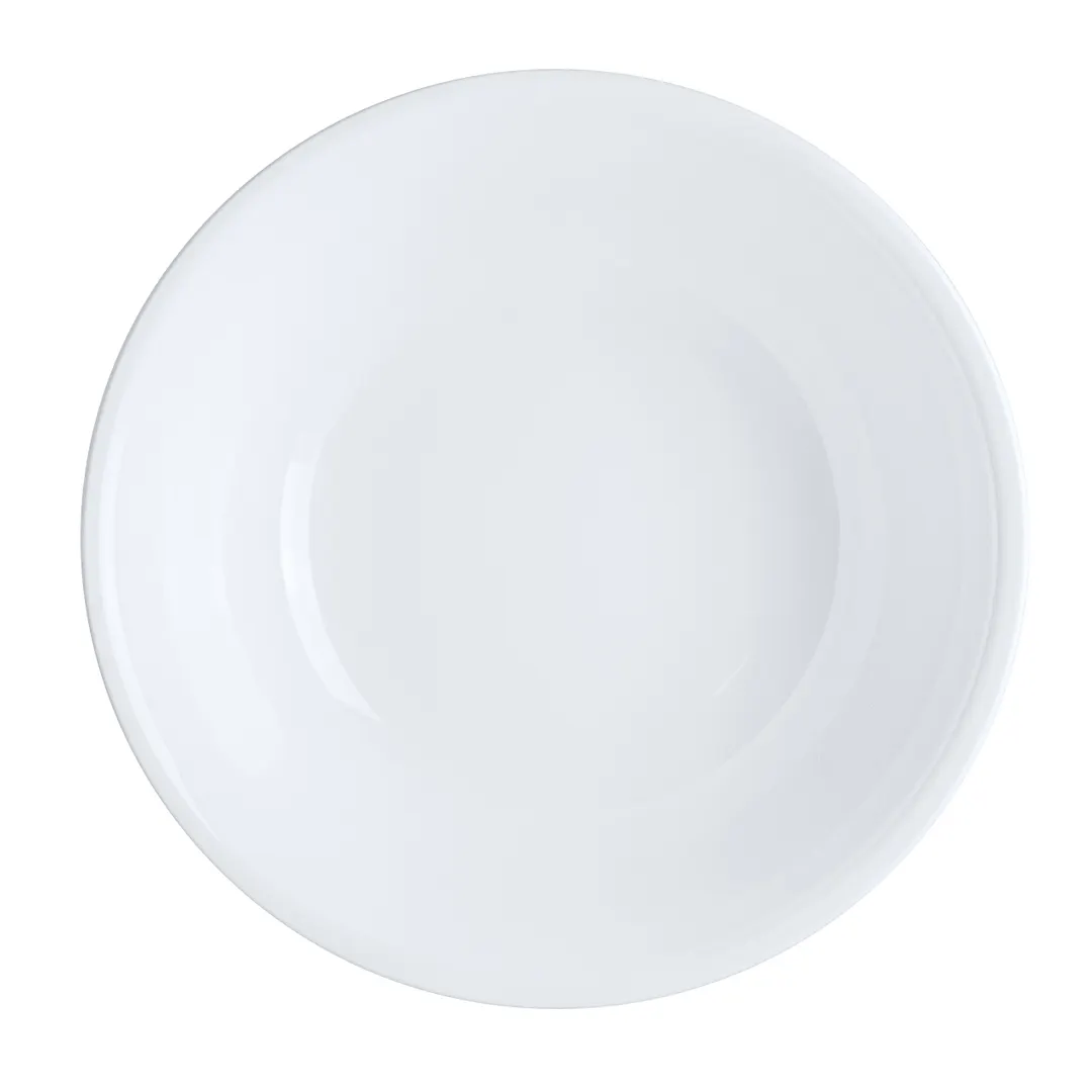 Steelite 61103ST0437 - 9" Round Soup Bowl, 1.625 Qt (52 Oz) Porcelain, Oven Safe 500°F - 24/Case
