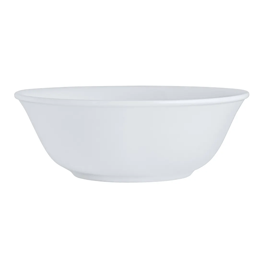 Steelite 61103ST0437 - 9" Round Soup Bowl, 1.625 Qt (52 Oz) Porcelain, Oven Safe 500°F - 24/Case