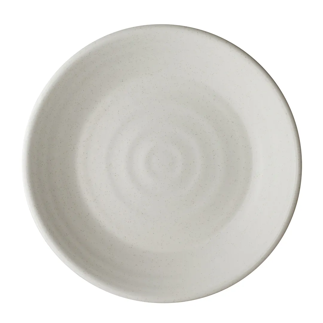 Steelite 6120RG004 - Shell Porcelain Bowl, 9" x 2", 1.25 Qt (40 oz) Oven Safe 425°F - 1 Dozen