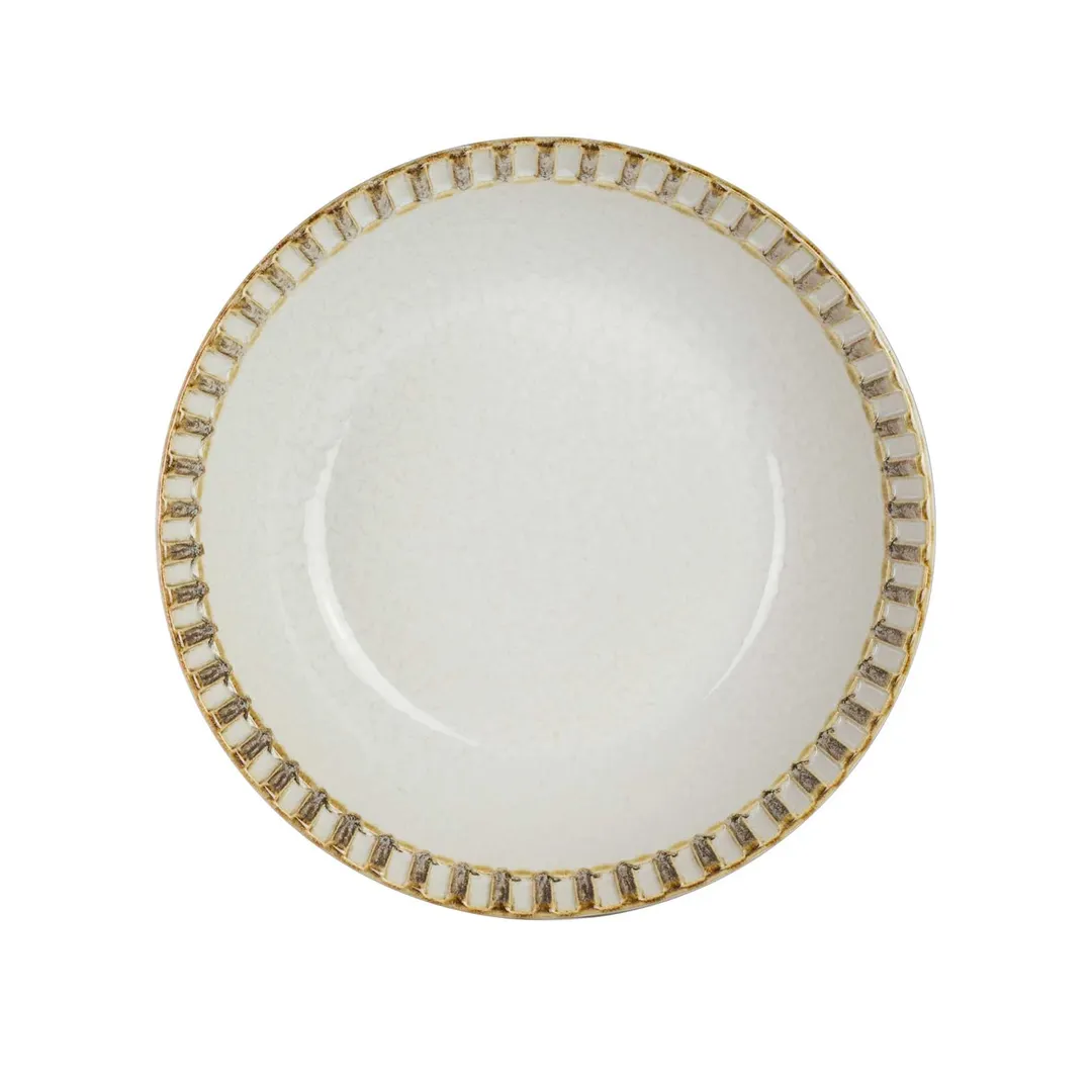 Steelite 6162RG123 - 8.5" x 2.5" Porcelain Bowl, Adelaide Birch, 1.25 Qt Oven Safe 425°F - 1 Dozen