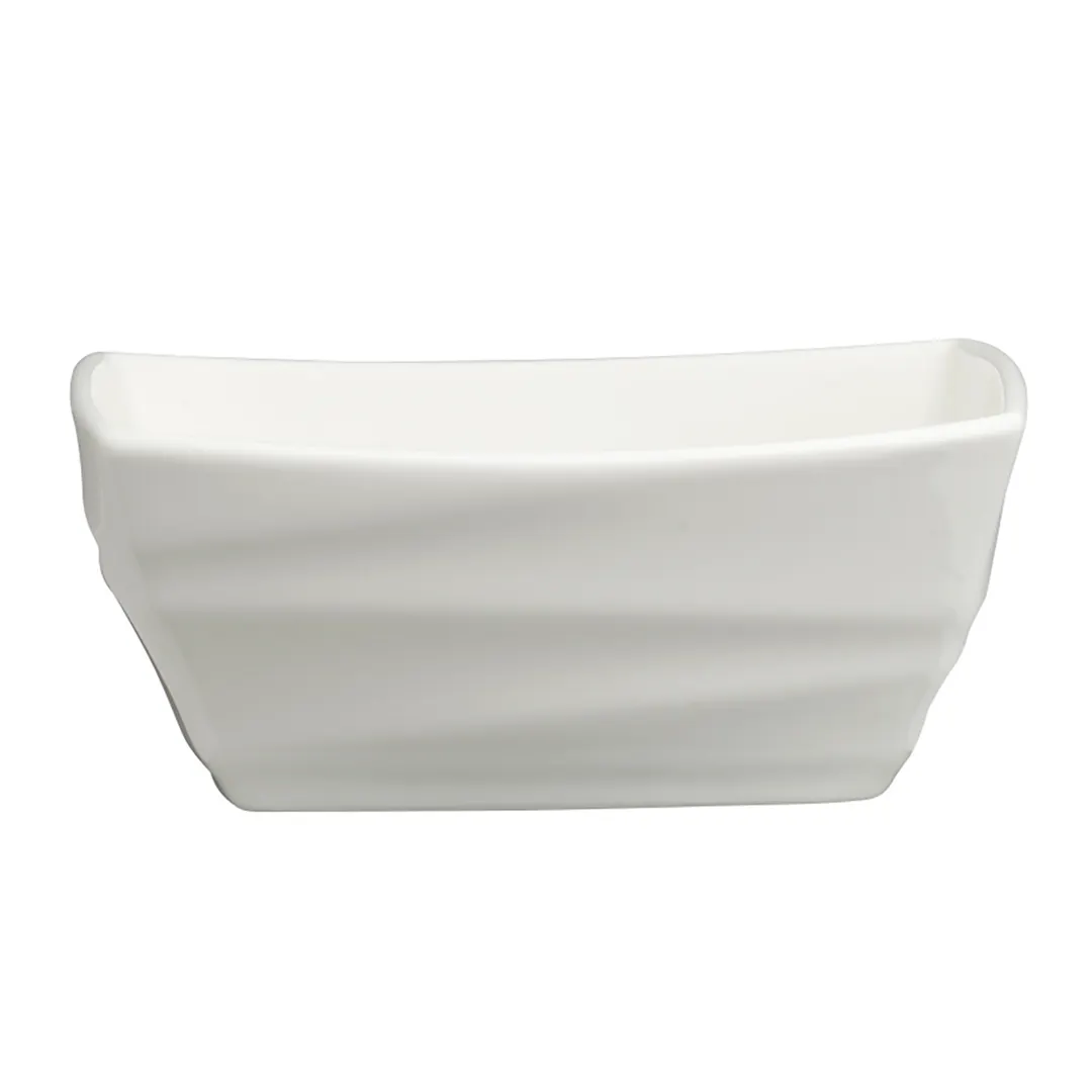Steelite 62103ST1084 - Sugar Packet Holder, 4.75 oz, 4" x 1.75", Royal Porcelain, Safe 500°F - 36/Case