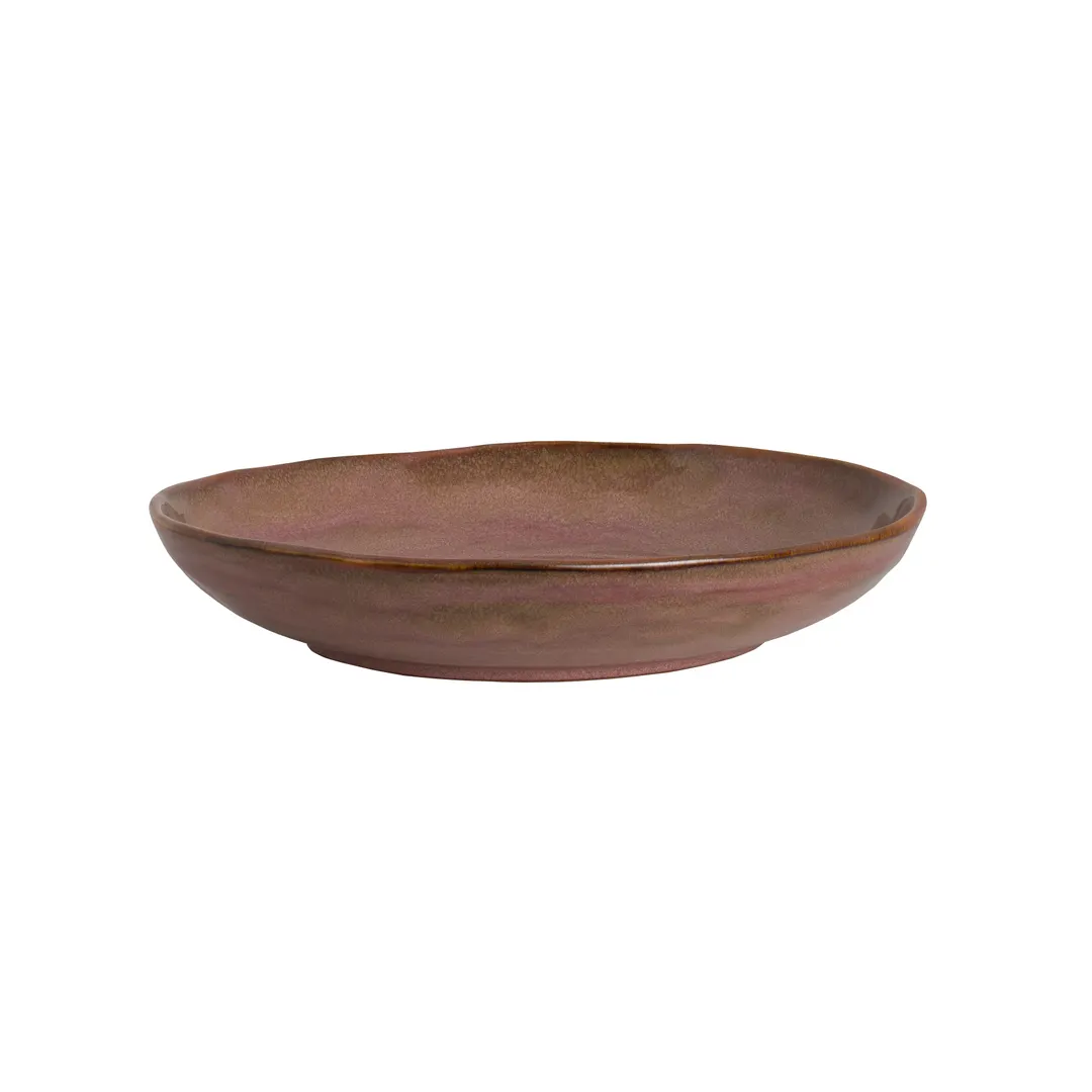 Steelite 6212FA004 Deep Round Ceramic Bowl, 10" x 1.75" (1.25 Qt / 40 Oz) Azores Pattern - 1 Dozen